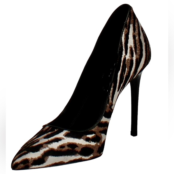 NWT MIchael Kors Keke Pump Haircalf. Gunmetal. 9.5M - Picture 8 of 10